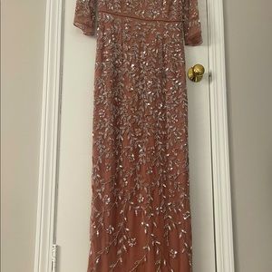 Pink long evening gown SOLD